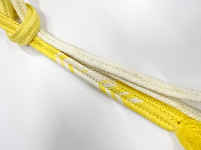JAPANESE KIMONO / HAND-TIED OBIJIME